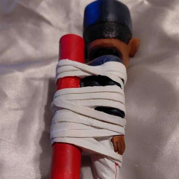 NIDB PEDRO MARTINEZ Boston Red Sox 1999 Taped To Pole MLB Bobblehead - Picture 6 of 7